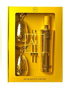 Au Vodka Pineapple Gift Pack 70cl