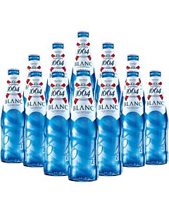 Kronenbourg 1664 Blanc Premium Lager Beer 24x 330ml