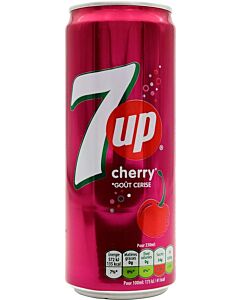 7up Cherry Cans Pack 24 x 330ml