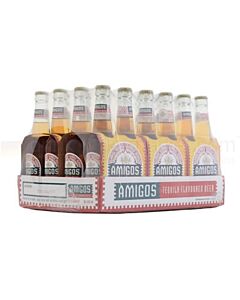 Amigos  Tequila Flavoured Lager Beer Bottle - 24 x 330ml