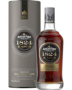 Angostura 1824 Rum, 70 cl Gift box 