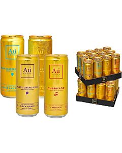 Au Vodka Pre-Mixed RTD Combo Pack 12 x 330ml