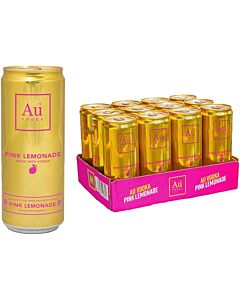 Au Vodka Pink Lemonade Pre-Mixed Cans 12 x 330ml