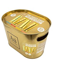 Au Vodka Variety Ice Bucket with 8 Pre Mixed 330ml Cans