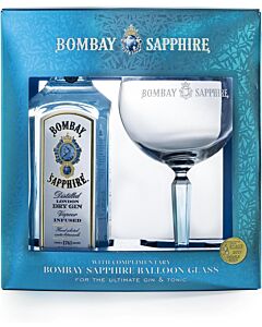 Bombay Sapphire Limited Edition Gin Gift Pack 70cl