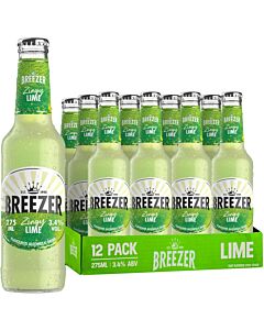 Bacardi Breezer Zingy Lime 12 x 275ml
