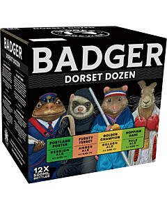 Badger Beers Dorset Dozen Beer Multipack 12 x 500ml