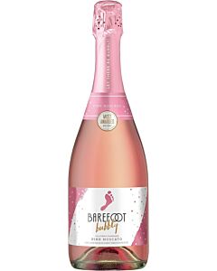 Barefoot Bubbly Pink Moscato Sparkling Wine 6 X 75cl