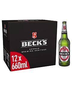 Becks Premium Lager 12x 660ml