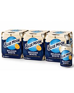 Blue Moon White Wheat Beer 12 x 330ml Cans