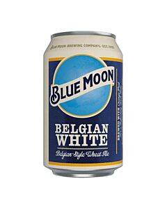 Blue Moon White Wheat Beer 12 x 330ml Cans