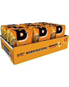 Boddingtons Draught Bitter Beer, 24 x 440ml cans