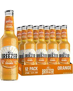 Bacardi Breezer Zesty Orange 12 x 275ml 
