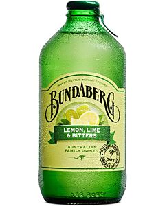 Bundaberg Lemon, Lime & Bitters Stubby - Australian Import (12 x 375ml Bottles)