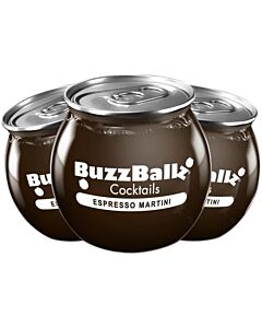 BuzzBallz Cocktails Espresso Martini 3x 200ml