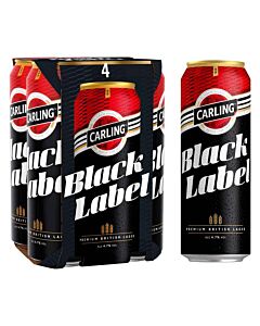 Carling Black Label Lager 24x 568ml Pint Cans
