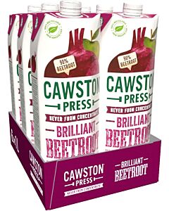 Cawston Press Brilliant Beetroot Pressed Juice 6 x 1Litre