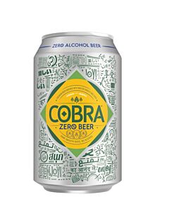 Cobra Zero Premium Alcohol Free Beer 24x 330ml Cans