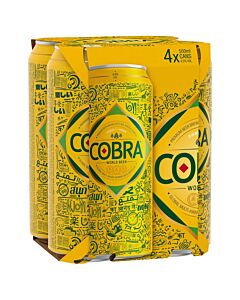 Cobra Premium Beer 24 x 500ml Cans