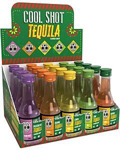 Cool Shot Tequila 20x20ml Mixed Tequila Shots 