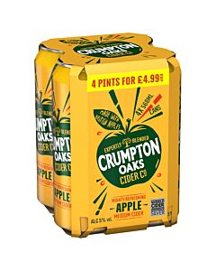 Crumpton Oaks Cider Apple Medium Cider 24 x 568ml
