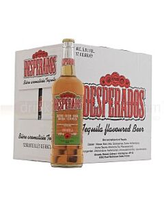 Desperados - Premium French Tequila Flavoured Lager Beer Bottle - 12 x 660 ml 