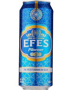 EFES Pilsner Lager Cans 24 x 500ml