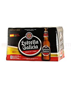 Estrella Galicia - Spanish Beer - 24x330ml Bottle  ( Case of 24 )