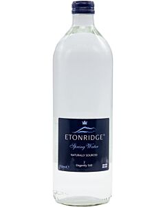 Etonridge Elegantly Still Spring Water Glass Bottles 12 x 750ml 