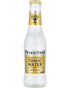  Fever Tree Indian Tonic Water bottles 24 x 200ml
