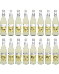 Fever Tree  Light Lemon Tonic Water Glass Bottle  16 x 500ml