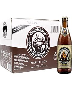 Franziskaner Weissbier Beer 12x500ml 