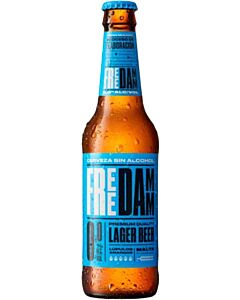 ESTRELLA Free DAMM Alcohol Free Lager 0.0,  24 x 330ml