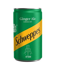 Schweppes Ginger Ale 24x 150ml Cans