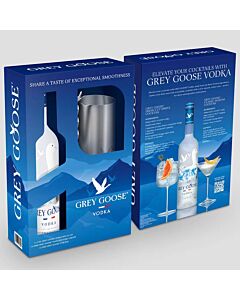  Grey Goose Vodka Magnum Gift Set 1.75 litre with Carafe and Stir rod