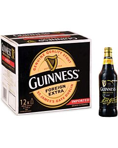 Guinness Nigerian Foreign Extra Imported Stout 12x 600ml