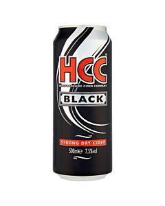 HCC Black Strong Dry Cider 500ml