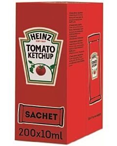 Heinz Tomato Ketchup, 11 ml (Pack of 200)