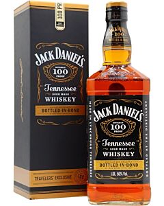 Jack Daniel's 100 Proof Bottled-in-Bond Tennessee Whiskey  (1Litre  50% ) with Gift Box