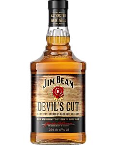 Jim Beam Devil's Cut Kentucky Straight Bourbon Whiskey, 70 cl