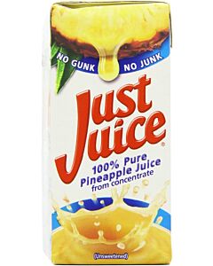 Just Juice Pineapple Juice 200 ml (Pack of 24)