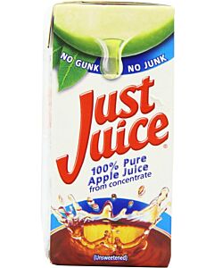 Just Juice Apple Juice 200 ml (Pack of 24)