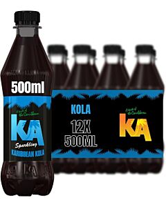 KA Kola Caribbean Cola, Authentic Jamaican Recipes - 12 x 500ml