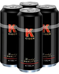 K Cider 24x 500ml Cans