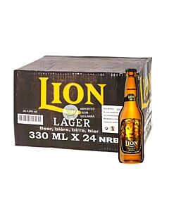 Lion Lager 24  x 330ml Bottles
