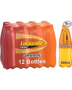 Lucozade Orange Energy Drink 12 x 900ml