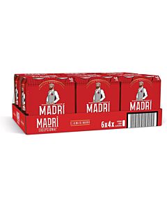 Madri Excepcional Lager Beer 24 x 440 ml