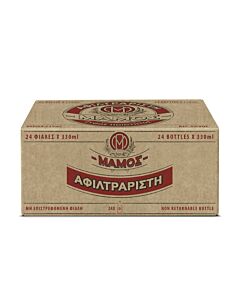 Mamos Afiltraristi Unfiltered Beer Bottles 24 x 330ml