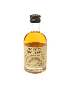 Monkey Shoulder - Blended Malt Scotch Whisky Miniature - 5cl - 40% ABV 