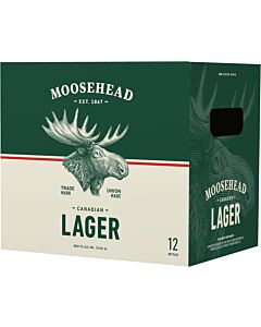 Moosehead Lager Beer 12 x 350ml